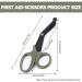 Wytino 7 Bandage Scissors - Paramedic Emergency Cutting Tool (Army Green) for First Aid & Medical Use - Buy Online on GoSupps.com