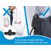 Aiotve Stethoscope Holder - Premium Leather Clip-on Stethoscope Hip Holder for Physicians & Nurses | Hygienic & Accessible Design (Black - Buy Online on GoSupps.com