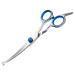 Jostift Dogs Scissors fur scissors for dogs and cats curved scissors dog cherry set professional round grooming scissors cat care scissors dog care scissors for cats and other pets blue