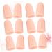 Healifty 6 Pairs Protective Toe Cap Cushion Tubes - Skin Color - 4.5X2.1 cm - Buy Online on GoSupps.com