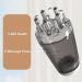 Hair Oil Applicator Bottle Hair Scalp Applicator Portable Liquid Oil Dispenser Root Comb Applicator Bottle Scalp Massage Comb with Roller Ball Mini Hair Raising Solid Hair Massage Tool (White+Grey) - Buy Online on GoSupps.com