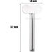 10 Pack Stainless Steel Tube Squeezer Keys for Toothpaste & Cosmetics - Silver | Framendino - Buy Online on GoSupps.com