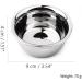 Luxury Lefeda Simply Men's Shaving Set - 4-in-1 Steel Bowl Holder & Brush - Professional Grooming Essentials - 7.3x15.2cm Silver - Buy Online on GoSupps.com