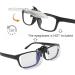 NOALED Lightweight Clip Reading Glasses | Frameless Magnifying Glass Portable & Easy to Carry for Reading - Buy Online on GoSupps.com