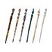 6 Pack Acetate Hair Sticks Vintage Chinese Chopsticks Print Hair Pins Accessories for Women and Girls