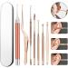 MACIMO Stainless Steel LED Ear Wax Remover - Gentle Earpick Curette for Ear Cleaning - Gold Ear Cleaner Spoon Tool - Buy Online on GoSupps.com