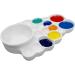  dewdat Paint Palette Artistic Color Mixing Palette Watercolor Mixing Tray for Adults Boys Girls Beginner Artists Courses Craft Projects Travel Home Classroom F - Buy Online on GoSupps.com