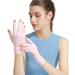 CURELIX Anti UV Gloves for Gel Nail Lamp - Professional Manicure Protection Gloves - UV Sun Protection for Women - Pink - Buy Online on GoSupps.com