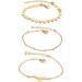 CALLARON 9 Pcs Gold Chain Miss Friendship 22.5X1.6cmx3pcs Goldenx3pcs - Buy Online on GoSupps.com