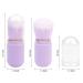 UNIMEIX Retractable Kabuki Brush - Purple Travel Makeup Brush for Liquid, Powder, Contouring, and Cream Foundations - Buy Online on GoSupps.com