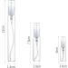 Uheltosly Mini Fog Spray Bottles - Refillable 3ml/5ml/10ml with Pipettes & Press Heads - Perfect for Travel - Buy Online on GoSupps.com