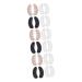 GLEAVI 12 Pairs Anti-wear Stickers for High Heels Heel Inserts Cushions Comfortable Womens Dress Shoes Heel Pad Inserts Heel Grip Pads High Heels Comfort Pads Women's Sandals Insole
