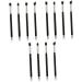 Hemoton 12 Pcs Eye Make-up Brush Kit Makeup Brush Lip Scruber Eye Shadow Brush Theive Cosmetics Makeup Tool - Buy Online on GoSupps.com
