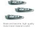 3PCS Metal Slanted Edge Nail Clippers - Pedicure & Manicure Cutter Tool - Buy Online on GoSupps.com