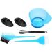 Salon Mixing Bowl Hair Dyeing Salon Tool Hair Dyeing Comb for Tint Mixing Coloring Hair Color Mixing Dyeiny blue - Buy Online on GoSupps.com