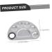 POPETPOP Nail Art Display Set - 3 Palette Mixing Plates & Stainless Steel Tools for Perfect Make-Up & Manicure - Buy Online on GoSupps.com