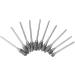 Naroote Nail Polishing Head Set - 10pcs Tungsten Steel Grinder for Manicure & Nail Drill Tool | International Shipping - Buy Online on GoSupps.com