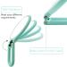Dolovemk Travel Makeup Mirror with Stand - Double Sided 15x Magnification Hand Mirror in Green - Buy Online on GoSupps.com