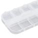 10-Piece Jewelry Box Organizer | Transparent Plastic Storage for Nail Tips & Decorations | Waterproof Pearl Box - Buy Online on GoSupps.com