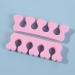 Pink 100 Pcs Disposable Soft Sponge Toe Finger Separators for Pedicure - Buy Online on GoSupps.com