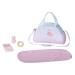 Baby Annabell changing bag with changing mat diaper and teething ring for 43 cm dolls 703151 Zapf Creation single bed