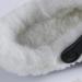 BESTOYARD Women's Fluffy Clog Slippers - Comfortable Wool Insoles for Sandals & Shoes - Slip-On Panel Inserts in White - Buy Online on GoSupps.com