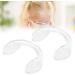 Syh & Aqye 20 U-Shaped Silicone Anti-Slip Nose Pads for Glasses & Sunglasses - Comfortable Fit for Kids & Adults - Buy Online on GoSupps.com