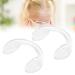20 Pairs U-Shape Nose Pads Soft Silicone Anti-Slip Nose Pad Children Eyeglasses Glasses Sunglasses Accessories