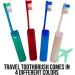 Dental Travel Kit - TSA Approved Toothbrush Toothpaste Mouthwash & Floss in Reusable Pouch - Ideal for Travel - Buy Online on GoSupps.com
