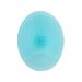 1 Pack Face Scrubber Soft Silicone Cleansing Brush Face Exfoliator Blackhead Pore Pad Cap Face Wash Brush for Deep Cleaning Skin Care Blue