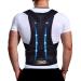 Back support improved correction belt back with bag posture correction back women men align spine back straight improvement of posture back shoulder pain relief (L)