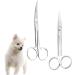 FOMIYES 6 Pcs Stainless Steel Scissors Set Curved & Straight Tip for Precision Cutting | International Shipping Available - Buy Online on GoSupps.com