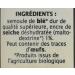Jardin BiO tic - Spaghetti with squid ink - organic - Salty - AB certified - 500g bag - Buy Online on GoSupps.com