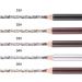 FRCOLOR 6Pcs White Eyeshadow Eyeliner White Eyebrow Mapping Pencil Hairdresser Pencil Eyebrow Makeup Eyebrow Pencils For Girls Cosmetic Eyebrow Brush Eyebrow Powder Brown - Buy Online on GoSupps.com