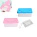 Sipiris 2PCs wet wipes Baby 1pcs wet wipes bag on the go toilet paper box for wet paper wet wipes dispenser wet wipes bag made of fabric