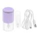 1 set of contact lenses clean for mini-lenses of electrical contact lens cleaner soft contact lens cleaner contact housing cleaning clean ABS rotating glasses frame violet