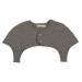Thicker Shoulder Warmer for Back Neck and Shoulders Pain Relief Arthritis Relief Keep Warmer Short-Sleeved Cotton Vest Gery