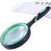 10x Magnifying Glass with Slip-Resistant Handle - 75mm Breakproof Mirror for Reading Inspection & Insects (Green/Orange) - Buy Online on GoSupps.com