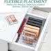 TianqqYongyong Makeup organizer 7 compartments for makeup palettes eyeshadow storage tray for home - Buy Online on GoSupps.com