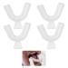 Teeth Whitening 4Pcs Teeth Whitening Kit Mouth Trays Resuable Gum Shield for Whitening Teeth Grinding Guard Suitable for Bruxism Athletes Tooth Whitening and So on