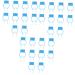 FRCOLOR 30 Pcs Nose Correction Clip Nose Plug Portable Nose Pincher Breath Accessory Household Nose Clip Convenient Nose Clip Fixing Nose Clip Household Nose Stopper Fixing Nose Pincher Sky-blue-1x3pcs 6.5X4CMx3pcs