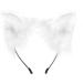 hgnxa Women Animal for Ears Hair Hoop Plush ry Handmade Headband Anime for Halloween Christmas Cosplay Accessori Pink - Buy Online on GoSupps.com