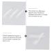 Baluue 200 Pieces Transparent Cleaning Sleeves for Scissors & Tweezers - Slipproof Plastic Protection for Eyelashes - Buy Online on GoSupps.com