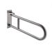 Grab Bars Handle Safety Support Hand Rails Handicap Grab Bars for Bathroom Toilet Flip Up Grab Safety Bars No Slip Folding Toilet Handrails
