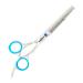 Professional Hair Cutting Scissors -TRISBRO Barber Razor Sharp Blades for Texturizing Volume-Teeth Blending Scissors 6.5 inches Stainless Steel Hair ShearsDiamond Series (Thinning Scissor)