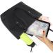 LingLingo Travel Jewelry Organizer Case - Transparent Storage Book for Earrings, Necklaces, Bracelets, Rings - Includes 80 Small Bags - Black - Buy Online on GoSupps.com
