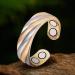 Buy 2x Pure Copper Magnetic Rings | Three-Color Audio Magnetic Ring with 4 Magnets | Ideal Gifts | International Shipping - Buy Online on GoSupps.com