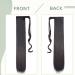 Ombre Synthetic Wrap Around Ponytail Extension 24 Inch - Dark Black Straight Ponytail Extensions - Buy Online on GoSupps.com