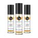 CA Perfume Emra Amber Bloom For Women & Men Replica Fragrance Body Oil Dupes Alcohol-Free Essential Aromatherapy Sample Travel Size Concentrated Long Lasting Attar Roll-On 0.3 Fl Oz-X3