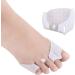 Toe Finger Straightener & Bunion Cushions 2 Pairs of Hammer Separators & Pads for Pain Relief | International Shipping Available - Buy Online on GoSupps.com